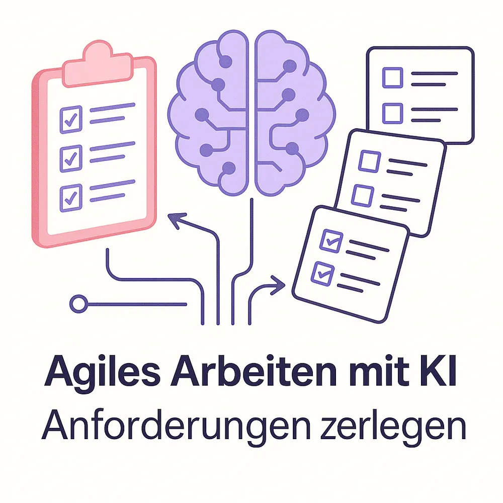 Anforderungen zerlegen, Software liefern: Agiles Arbeiten mit KI-Unterstützung