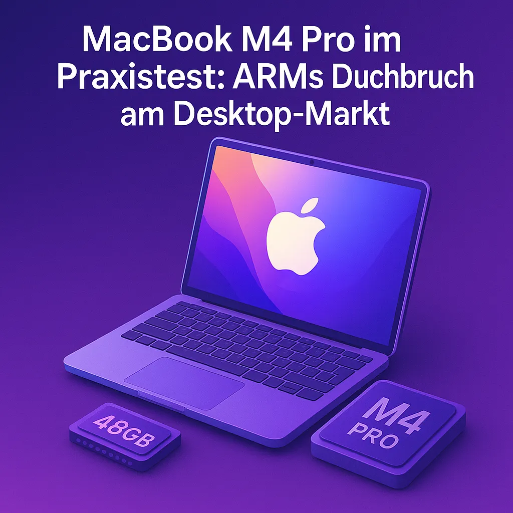 MacBook M4 Pro im Praxistest: ARMs Durchbruch am Desktop-Markt